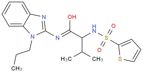 3 Methyl N 1 Propyl 2 Benzimidazolyl 2 Thiophen 2 Ylsulfonylamino