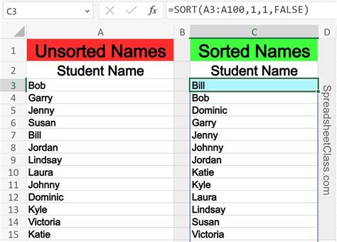 How To Use The Sort And Sortby Functions In Excel