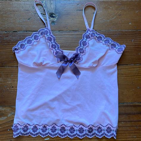 Vintage Lingerie Top Tag Says Size M Could Maybe Depop