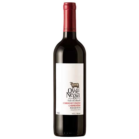 Vino Oveja Negra Reserva Cabernet Franc Carmenere Ml Licor B