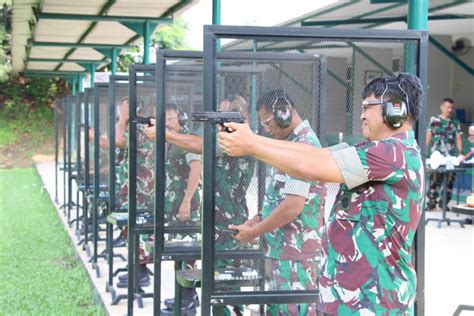 Asah Kemampuan Menembak Personel Koops Udara I Gelar Latihan Menembak