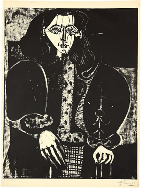 Pablo Picasso Femme Au Fauteuil N D Apr S Le Rouge Januar