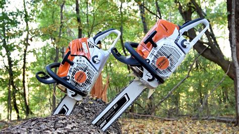 STIHL MS 500i And MS 462 Noodle Clearing Capability YouTube