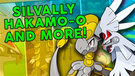 Pokemon Sun And Moon Silvally Hakamo O Kommo O Steenee Tsareena