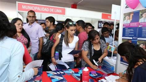 MTPE promueve más de 800 puestos de trabajo en Feria Laboral