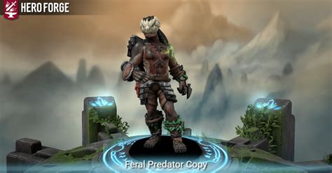 Feral Predator Copy Made With Hero Forge