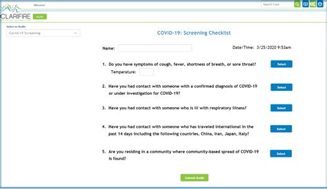 Covid Screening Solution