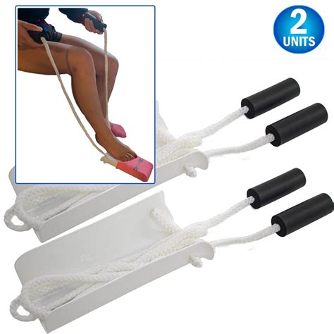 Pc Sock Slider Aid Shoe Horn With Foam Handles And Adjustable