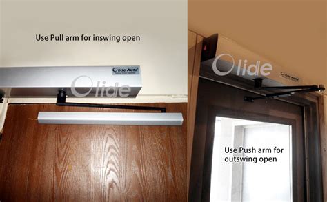 Olide Electric Double Swing Door Opener Automatic Door Operator For Double Doorssize Should Be