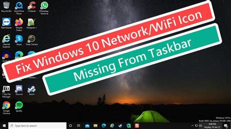 Soluci N Para Cono De Red Wifi Desaparecido En La Barra De Tareas De
