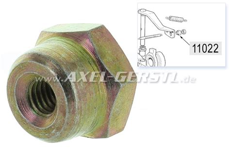 Nut For Clutch Cable Assembly Fiat Bis Spare Parts