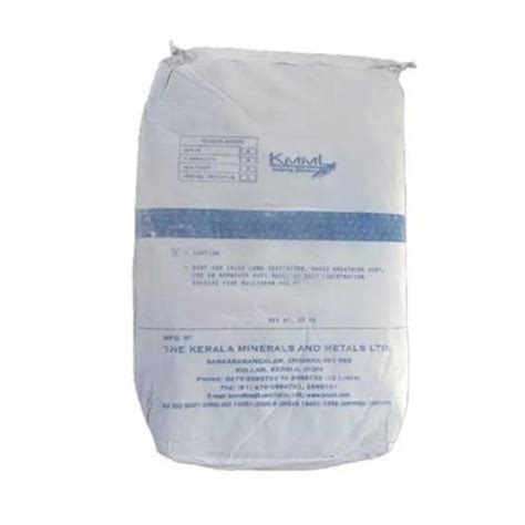 Titanium Dioxide Rutile Kmml Rc 822 Bag 25 Kg At Rs 250 Kg In