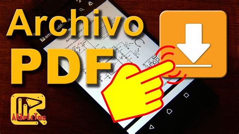 C Mo Descargar Nuestros Archivos Pdf Explica Ampletos Youtube