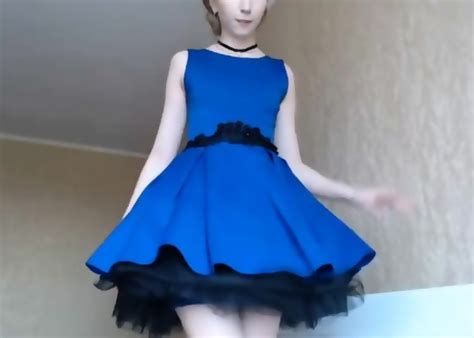 Lovely Blonde Dildoing Her Tight Pussy