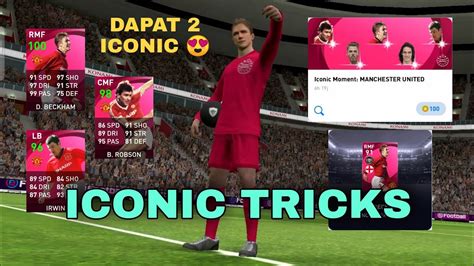 Tricks To Get Iconic D Beckham In Iconic Moment Manchester United Pes