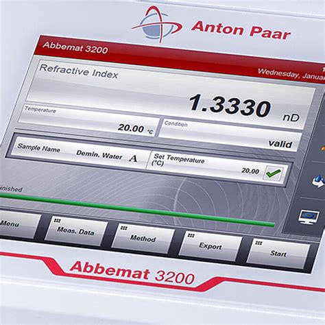 Compact Digital Refractometer Abbemat Anton Paar