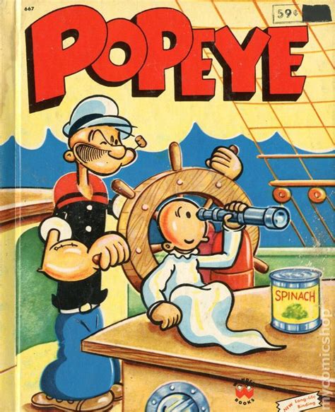 Popeye Comic Book Covers