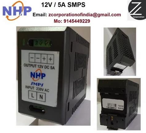 12V 5A SMPS, For Industrial Automation, Voltage: 24V at Rs 630/piece in ...