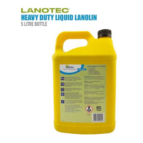 Lanotec Heavy Duty Liquid Lanolin, Marine Grade - 5L (HD\0005) - Eezee