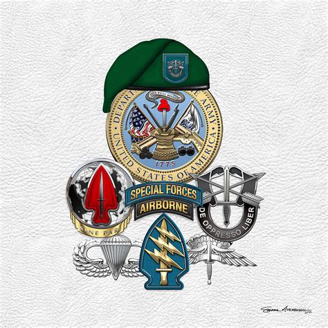 19th Special Forces Group Green Berets Special Edition Digital Art By