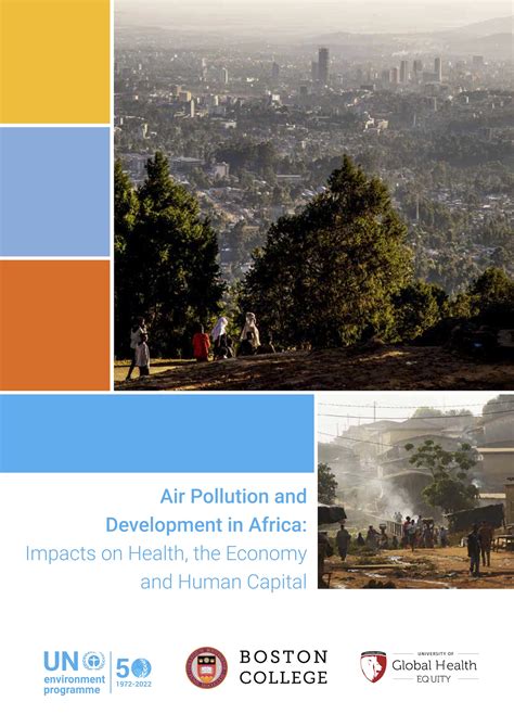 Air Pollution and Development in Africa: Impacts on Health, the Economy ...