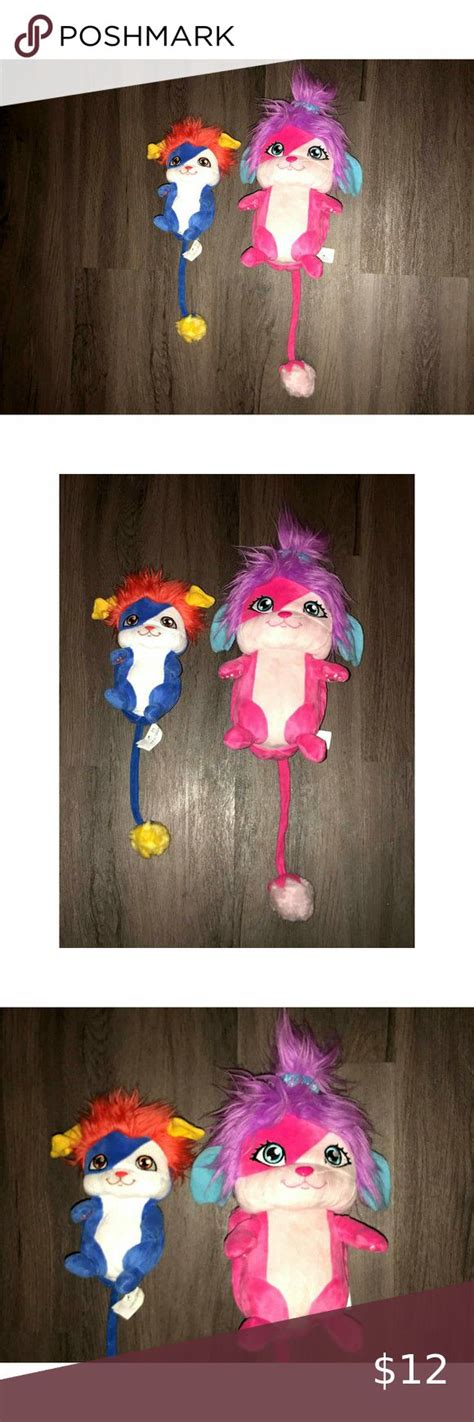 2015 Popples Sunny Talking 12” And Toy Izzy 8” Plush Kids Connection