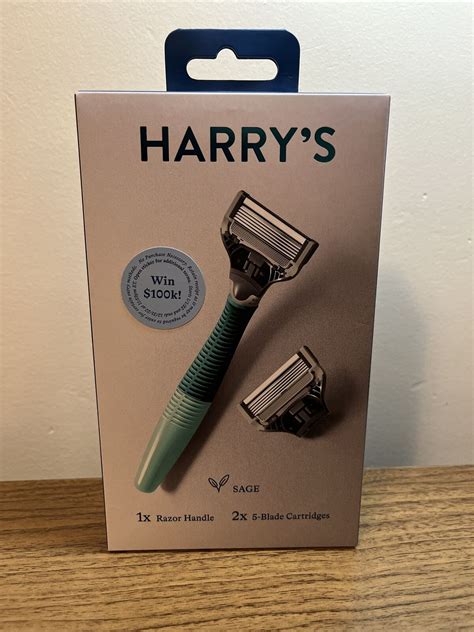 Harry S Blade Men S Razor With Cartridges Sage Ebay