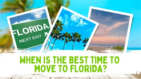 When Is The Best Time To Move To Florida The Florida Agents