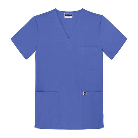 Sivvan Unisex Scrubs V Neck 3 Pocket Top Available In 12 Colors