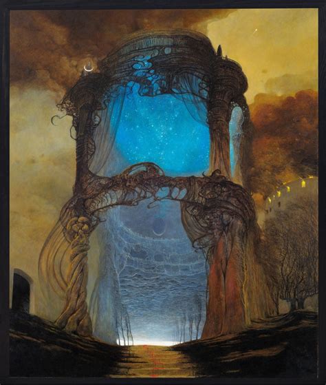 Zdzisław Beksiński Dystopian Dark Surrealism Dark Art And Craft