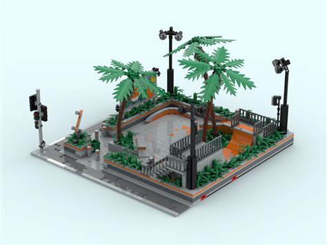 [Uitgelicht] LEGO Ideas Palm Hill Skate Park - Bouwsteentjes.info