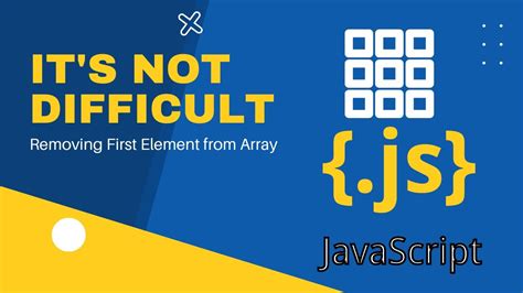 How To Remove First Element From An Array Multiclick Youtube