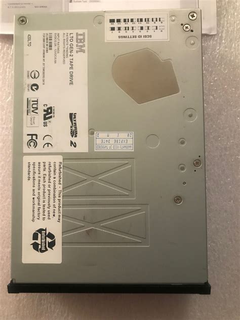 IBM 420LTO 400GB Tape Drive 23R3214 Lto-2 LVD HH 96P1774 Gen-2 for sale ...