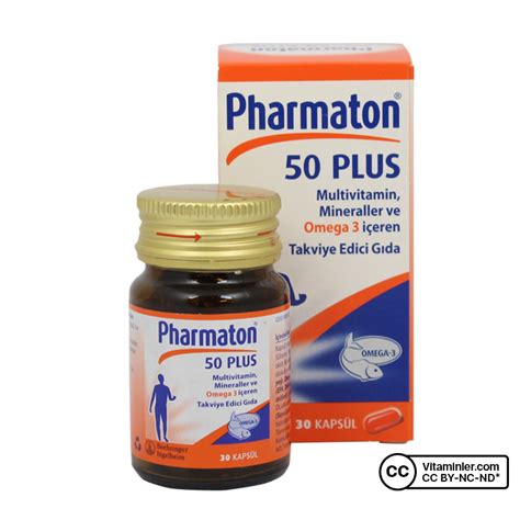 Pharmaton 50 Plus 30 Kapsül Vitaminler