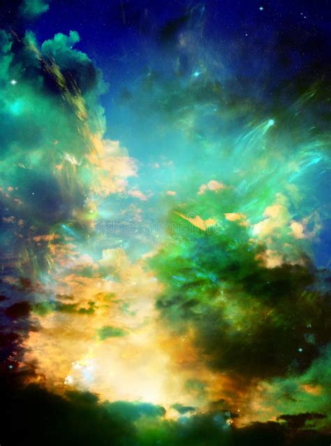 Magical Sky Stock Photo Image Of Background Orbital 21008568