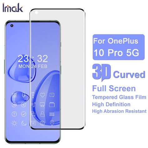 Jual Tempered Glass Oneplus 10 Pro Imak 3d Curved Full Cover Screen