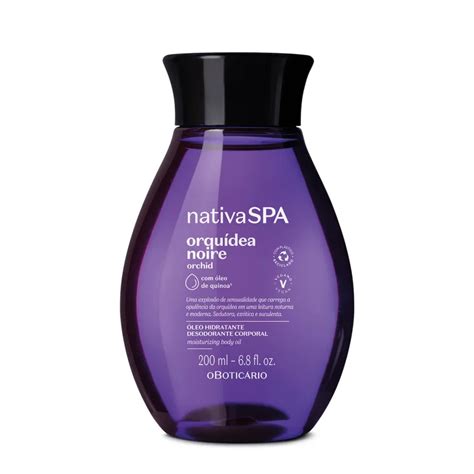 Body Splash Orqu Dea Noire Nativa Spa O Botic Rio Arti Beauty