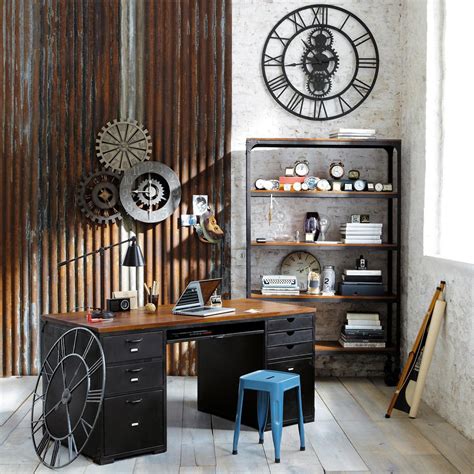 21 Industrial Home Office Designs With Stylish Decor