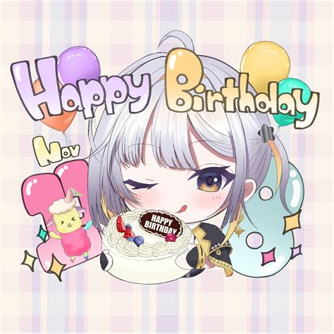 誕生日お祝いイラスト