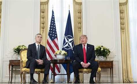 President Trump Meets With The Nato Secretary President Do Flickr