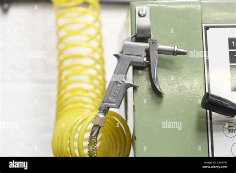 air gun  workshop stock photo alamy