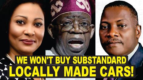 Tinubu Policy On Nigerian Made Cars As Revealed By Minister We Will