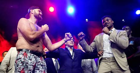 When Is Tyson Fury Vs Francis Ngannou Fight Uk Start Time Undercard And Stream Mirror Online