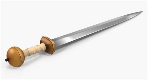 Roman Battle Gladius Sword 3d Model 19 3ds C4d Fbx Ma Obj Max