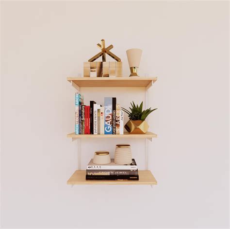 Wall Mounted Shelving Units - 3 Shelf Wood – Modern Shelving