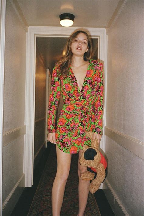 Long Sleeved Rose Deep V Sexy Mature Lady Women Dress Dresses And Beautiful Dresses Price