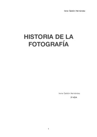 Apuntes Historia Fotograf A Pdf