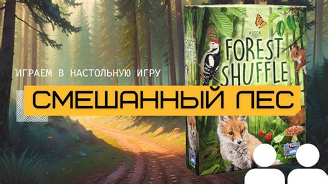 СМЕШАННЫЙ ЛЕС (FOREST SHUFFLE) – играем в настольную игру вдвоём ...