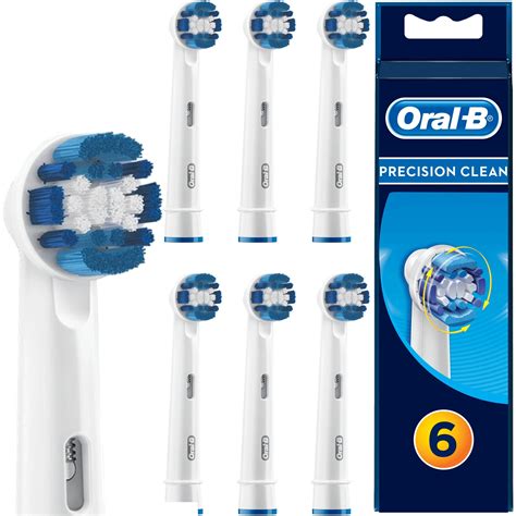 ORAL B Precision Clean 6 sztuk Dokładna higiena jamy ustnej