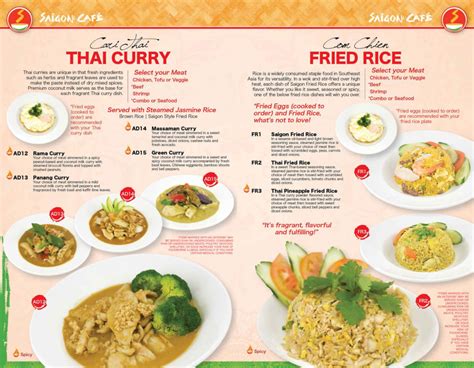 Menu – Saigon Cafe Atlanta Georgia